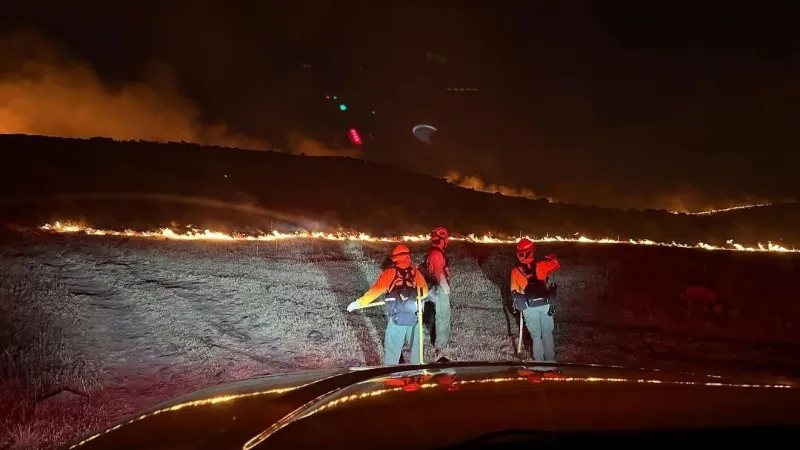 GALLERY: Navato Fire burns in D'Andrea area of Sparks