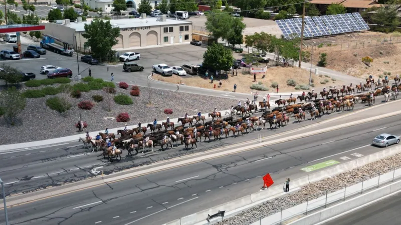 Reno Rodeo Cattle Drive rolls through Reno streets, marking official start of rodeo