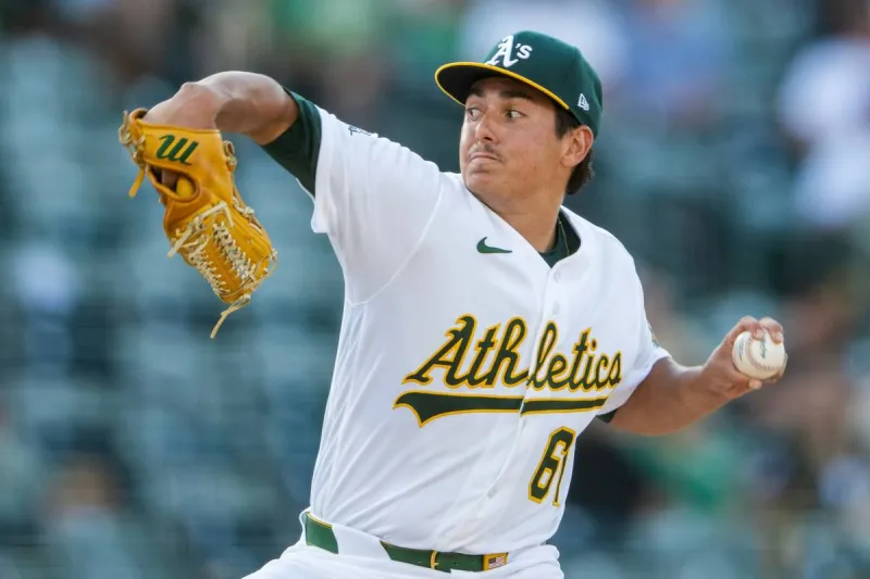 Gage Jump spins gem and Athletics score early to beat Angels 5-0