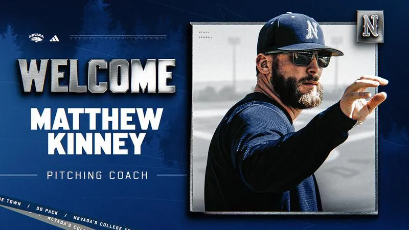 Matthew Kinney named Wolf Pack pitching coach