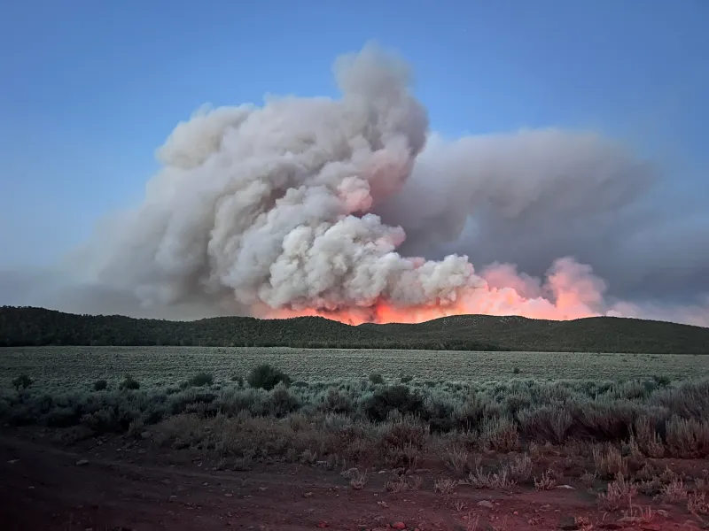Week of smoke continues as firefighters battle wildfires South of Caliente