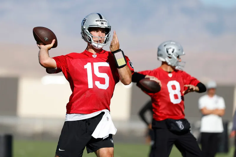 Raiders' Kirk Cousins has Backstreet Boys plans. Fernando Mendoza is invited.