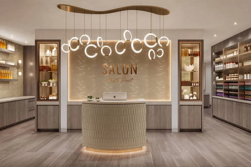 Off-Strip casino debuts recently renovated salon