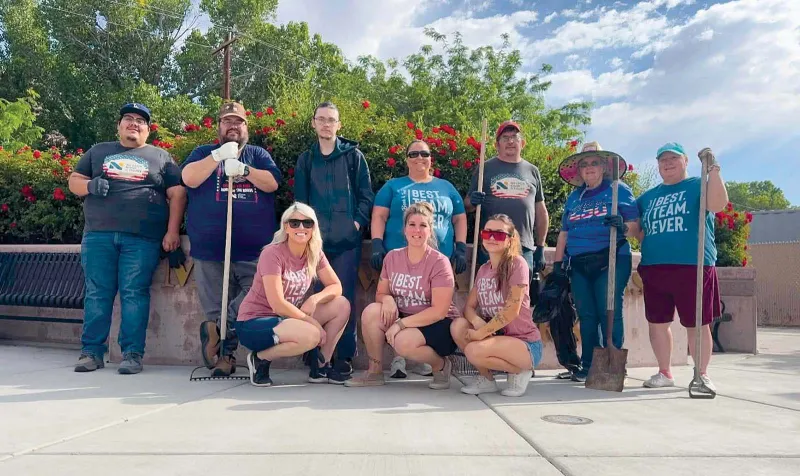 Nevada Bank and Trust employees give back to Caliente