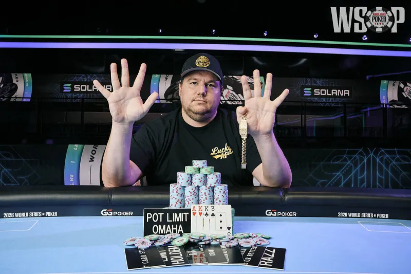 Shaun Deeb breaks WSOP 'curse,' captures 9th career bracelet