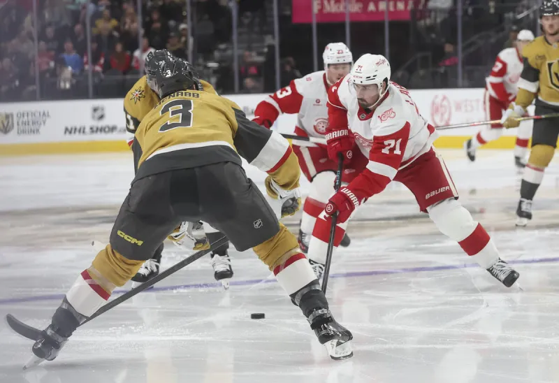 Why a Dylan Larkin trade would be difficult for the Golden Knights