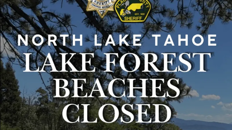 North Lake Tahoe beaches close early due to large crowds, underage drinking concerns
