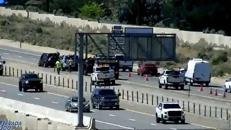 All lanes reopen after rollover crash at Fairview Drive on southbound I-580