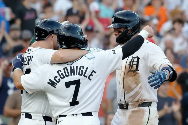 Rogers, Torkelson hit homers as Tigers cruise past Athletics