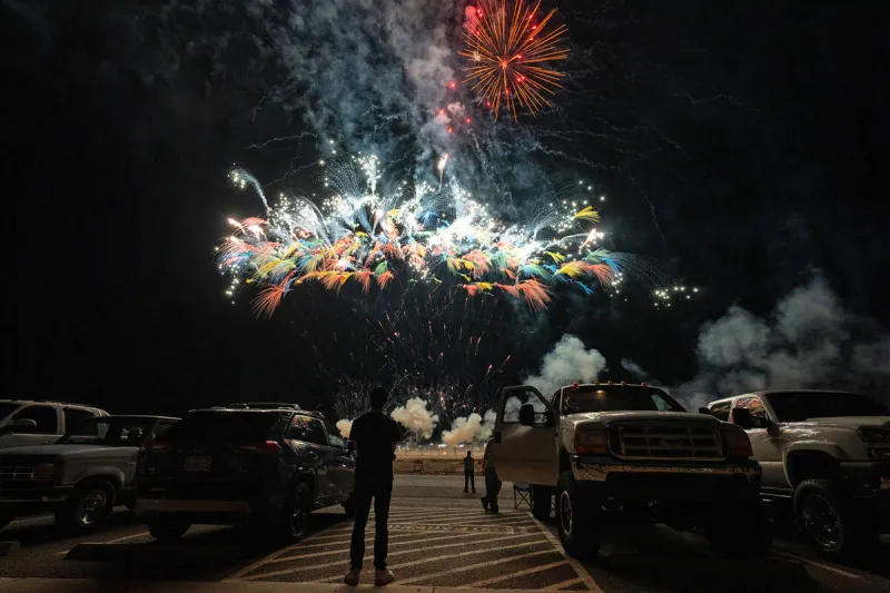 Pahrump lights up the sky for 4th of July