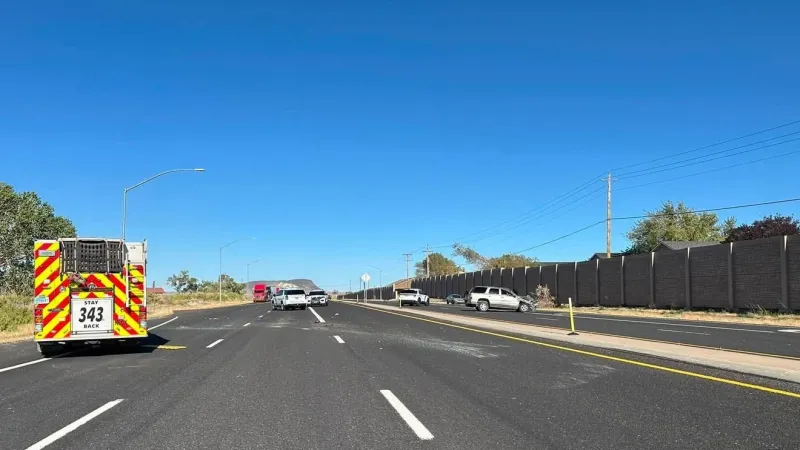 Two air ambulances called after rollover crash ejects person on US 50-A in Fernley