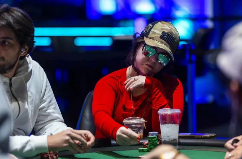 Caitlin Comeskey proves she's more than content creator at WSOP Main Event