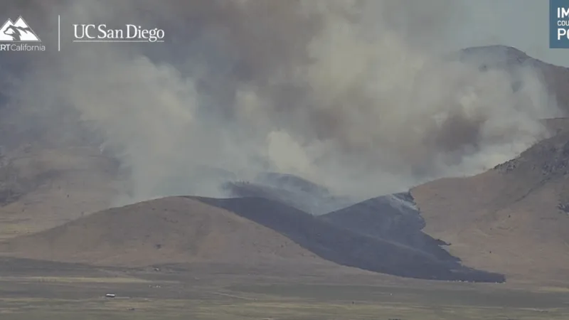 Evacuation warning issued as Elephant Fire spreads fast near Highway 49 and Dotta Lane