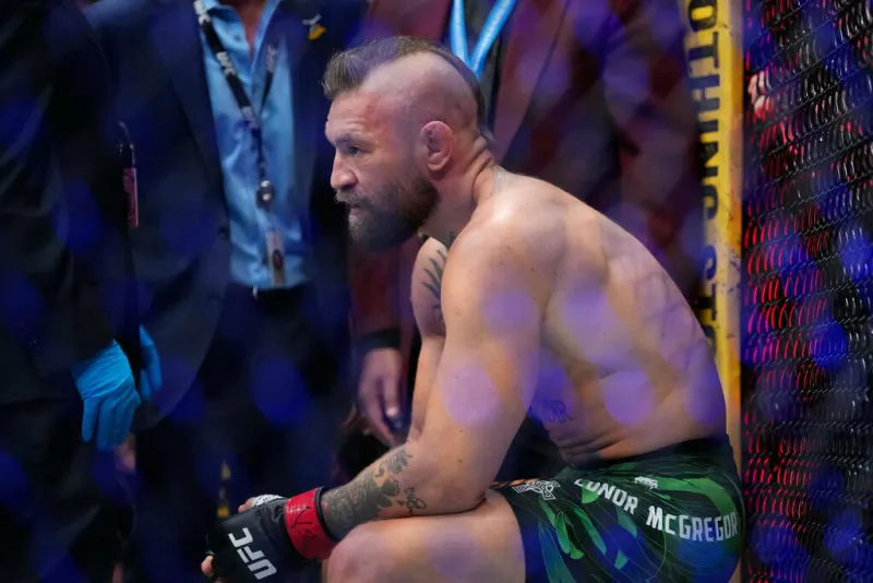 Conor McGregor describes being in 'beyond dark' place after UFC 329 injury