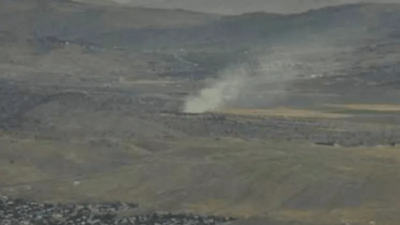 TMFR crews stop forward progress on brush fire near Red Rock Road, air attack responds