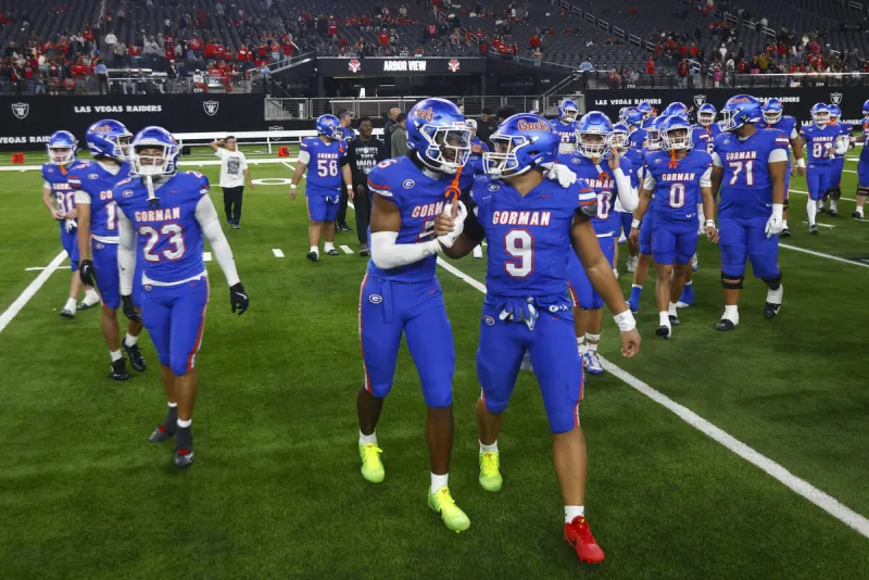Where is Bishop Gorman football ranked in national preseason polls?