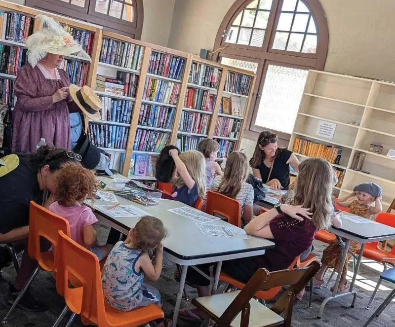 Caliente Community and Visitor Center welcomes families