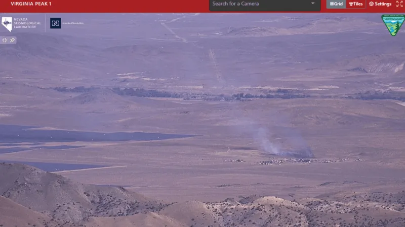 Owl Fire burns 8 acres near Wadsworth on Olinghouse Road