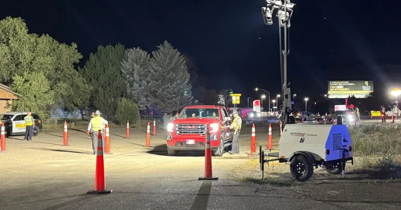 Elko Police, Nevada Highway Patrol conduct DUI checkpoint to curb impaired driving