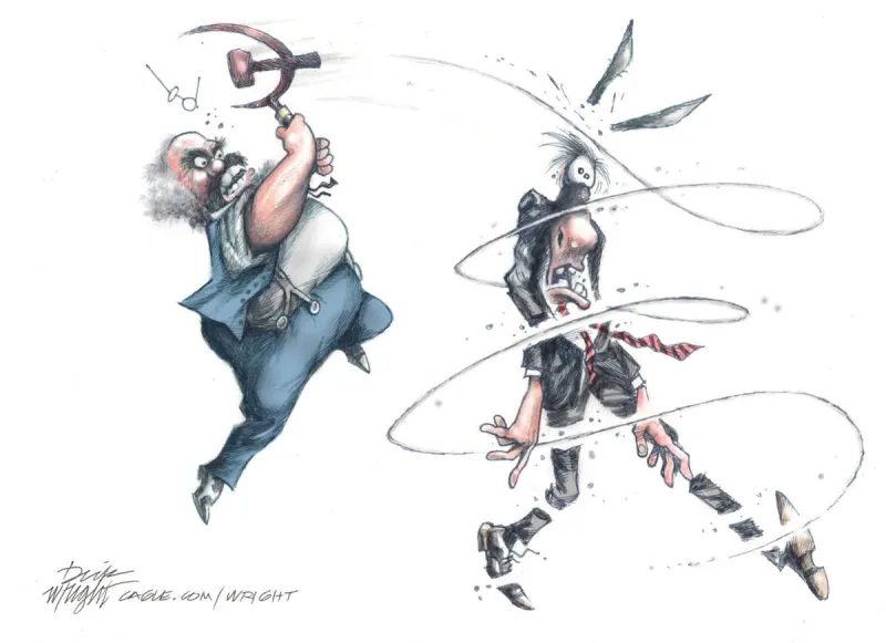 CARTOONS: The opponent Democrats don't want to fight