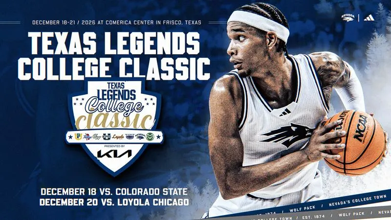 Nevada set to compete in inaugural Texas Legends College Classic presented by Kia