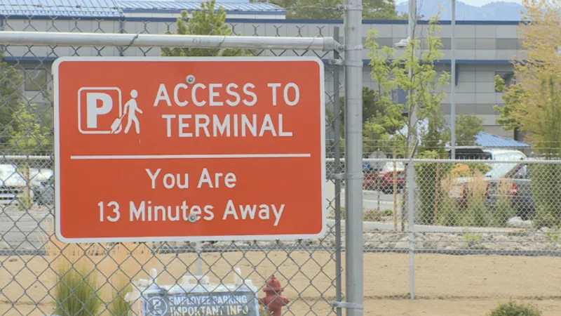 Reno-Tahoe airport opens new park-and-walk lot to ease parking crunch during peak travel