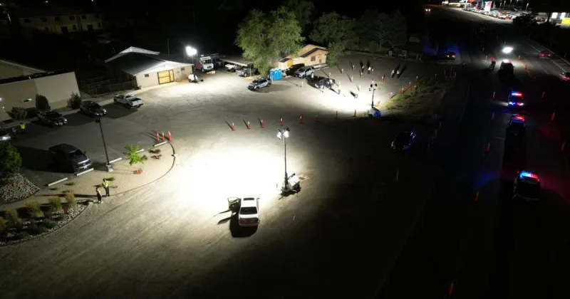 UPDATE: Police conduct field sobriety tests on 8 motorists during DUI checkpoint