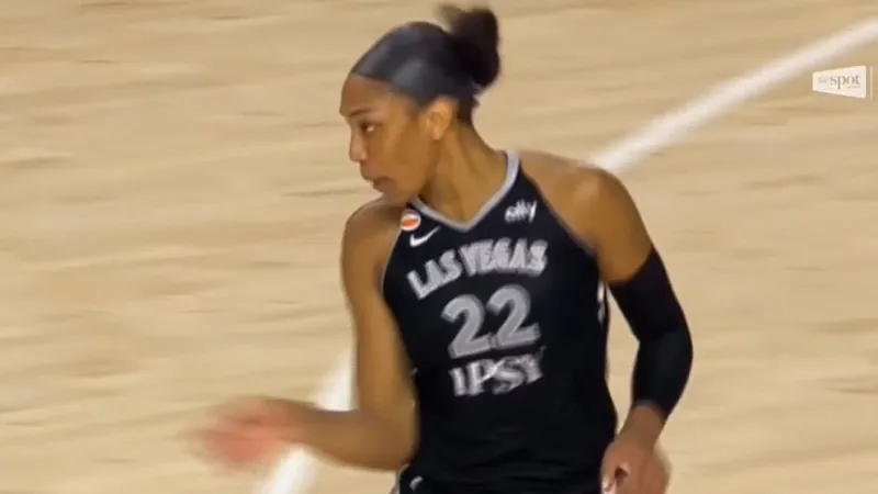 Austin scores 25 and has go-ahead three-point play as Mystics shock Aces 100-99