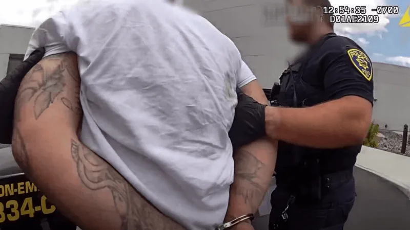 Reno police arrest suspect in Huffaker Hills brush fire investigation, facing arson charge
