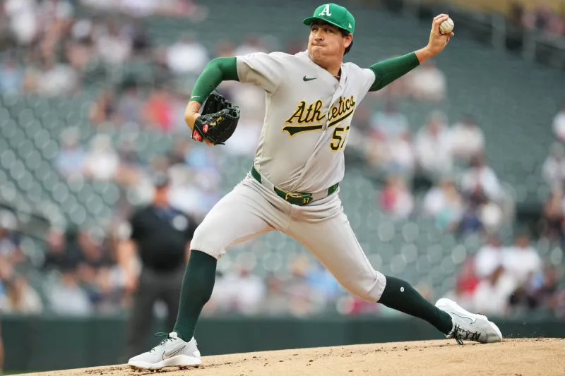 Lopez allows 1 hit in 5 innings as A's beat Twins 2-0