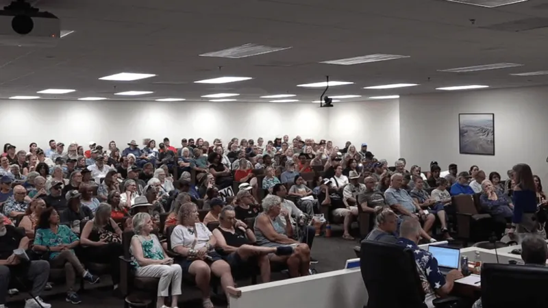 Pahrump residents press Nye County officials for transparency on proposed data center