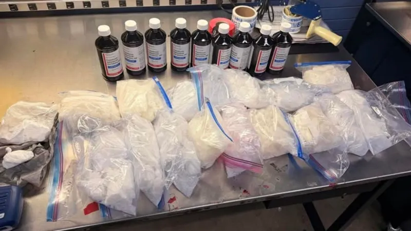 Washoe County K9 stop nets 15 pounds of meth, plus cocaine and promethazine