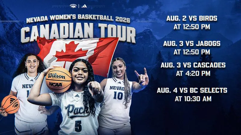 Nevada Women's Basketball heads to Canada for international tour