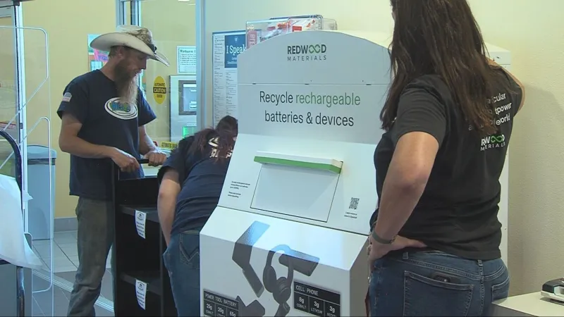 Smart lithium battery recycling bins installed at Washoe County libraries