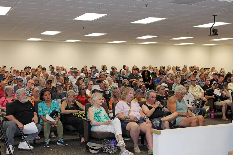 Pahrump packs the house for county data center forum