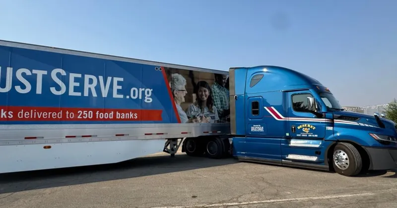 National nonprofit JustServe delivers 30,000 pounds of food to the Elko Senior Center