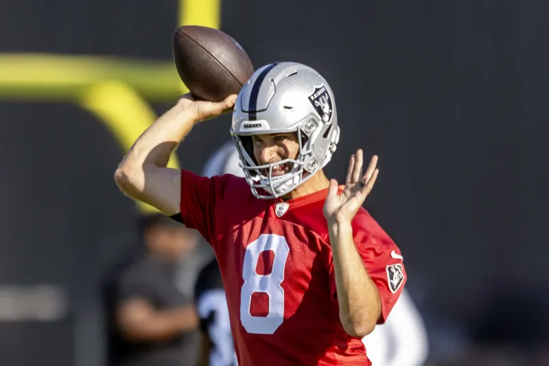 Kirk Cousins ready to lead and collaborate with Raiders quarterbacks