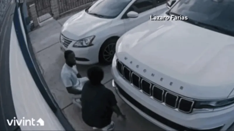 Suspects accused in Target theft hide in Las Vegas neighborhood while fleeing police