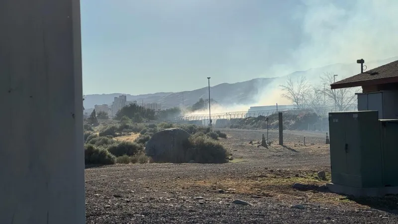 Fire response underway on Byars Lane in Sparks as multiple engines fight blaze