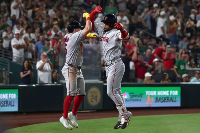 Red Sox go back-to-back in eighth to knock off A's
