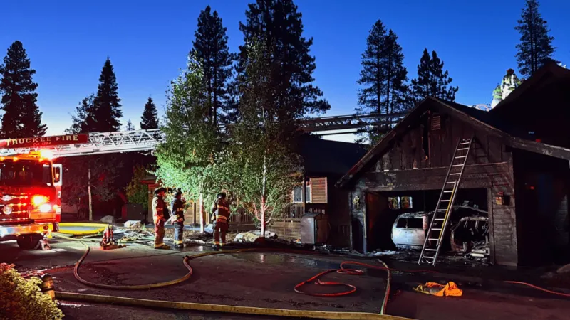 Truckee Fire, CAL FIRE and U.S. Forest Service extinguish Winter Creek Loop fire