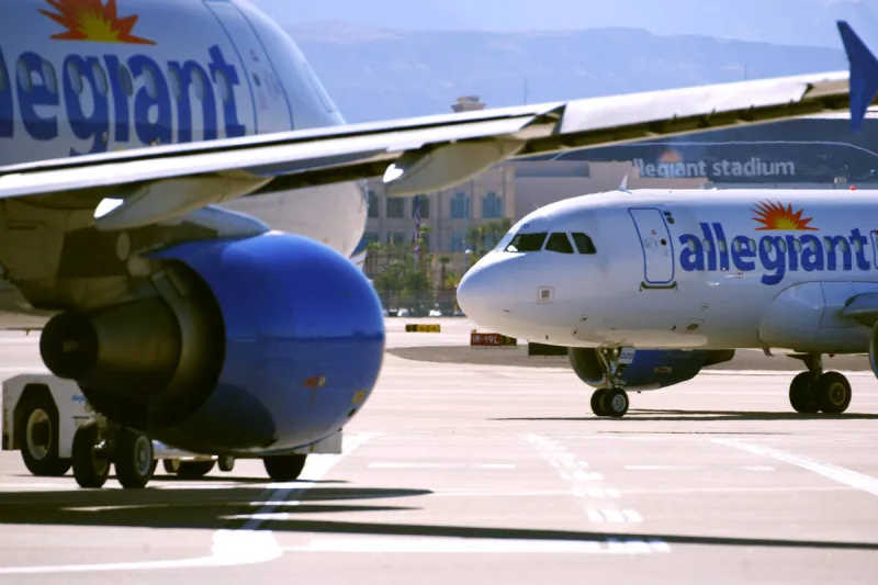 After nearly two months, Allegiant soars as blended airline