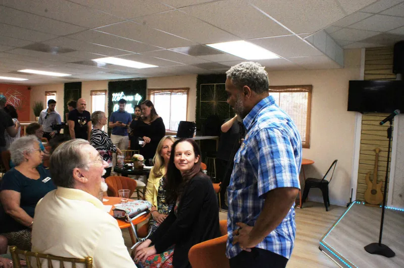 Ford, Horsford and Cannizzaro visit Pahrump on "Stuff Costs Too Much Tour"