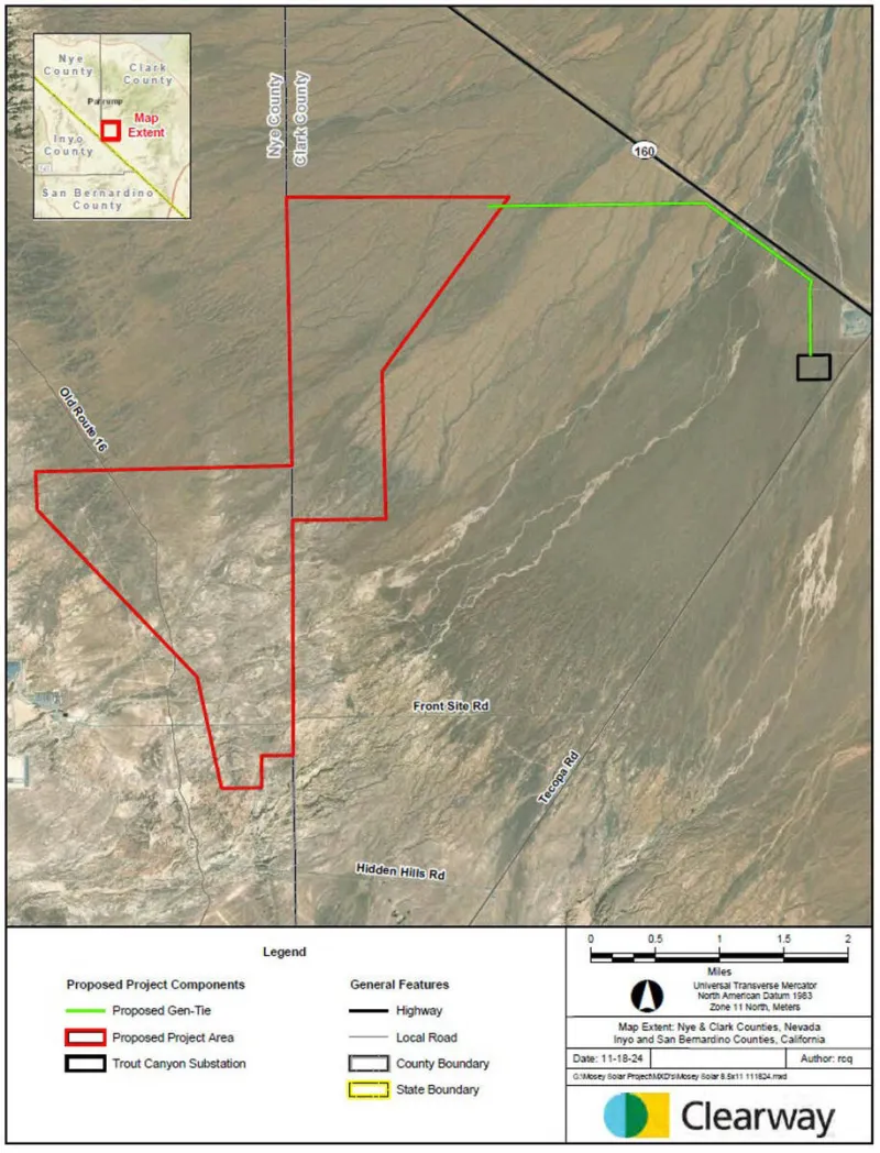 Mosey Solar enters public scoping period