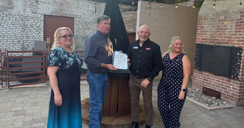 Rotary district governor visits Elko