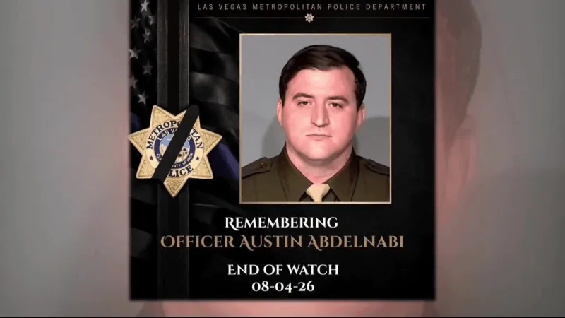 Las Vegas police union focuses on mental health, family support after officer's death