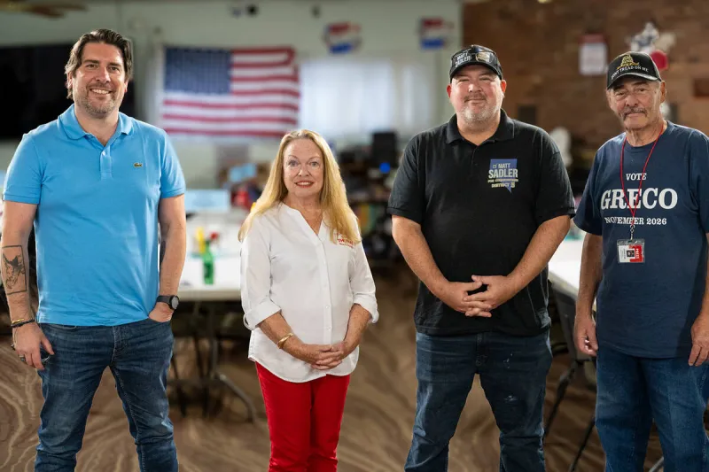 Nye County Democrats hold cross-partisan commissioner candidate event