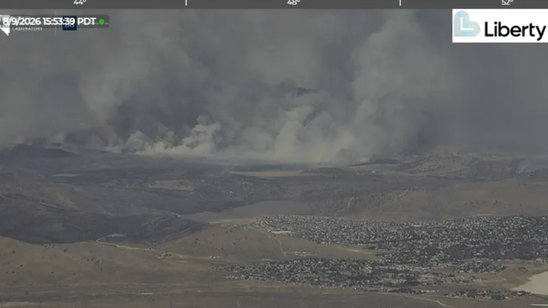 Bug Fire burns 6,500 acres near Cold Springs; 3,800 households evacuated, 20% contained