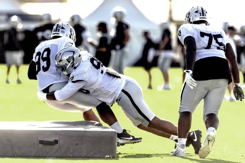 How the Raiders' 53-man roster is shaping up so far in training camp