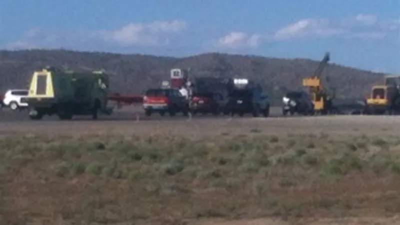Reno-Stead Airport closed to general aviation traffic due to proximity of two wildfires